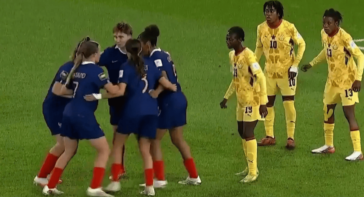 ¡Ronda en el área y golazo! La insólita jugada de Francia para golear 4-0 a Ghana en el Mundial Sub-20