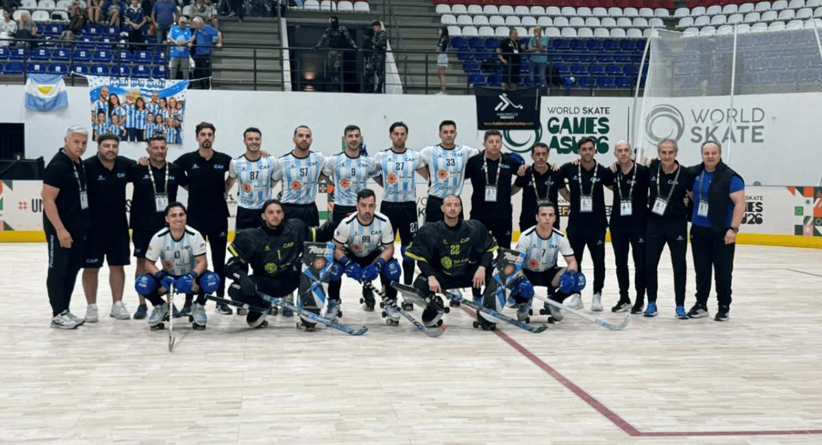 ¿Dónde y a qué hora ver a la Argentina en la gran final del Mundial de Hockey sobre Patines?