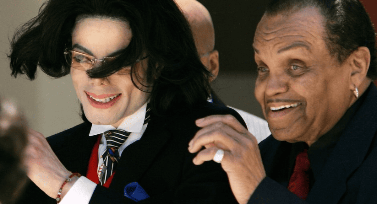 Michael y Joe Jackson. Michael y Joe Jackson.