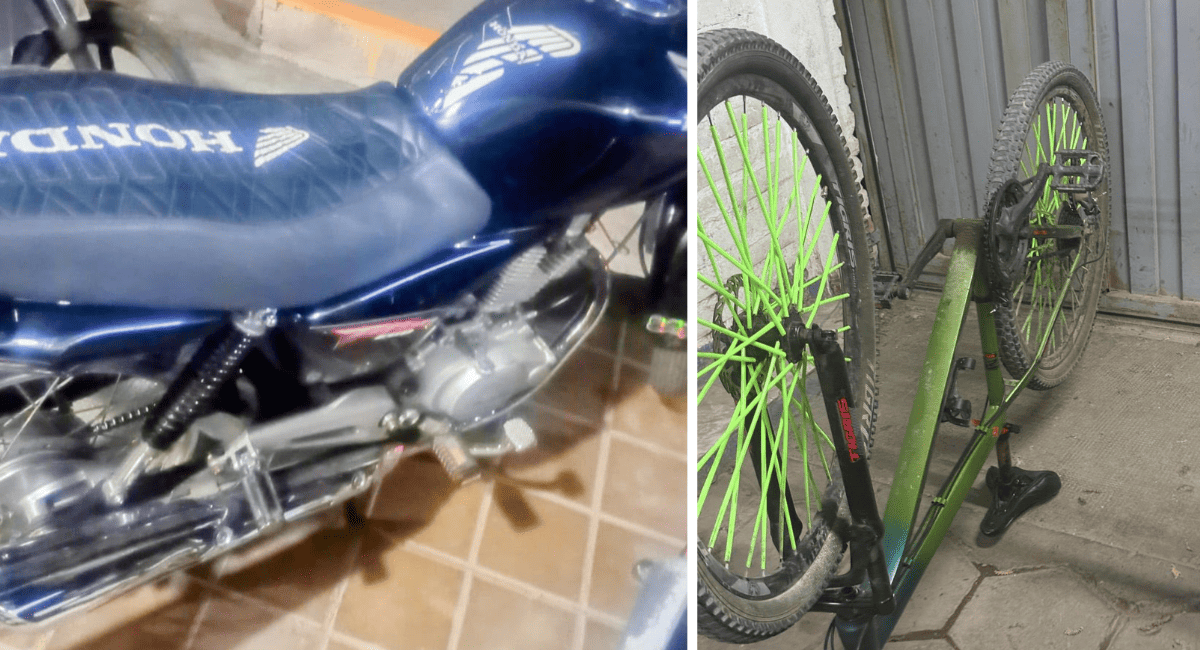 Sin luces y con una bici al hombro: cayeron dos hombres con pedido de captura en Capital.
