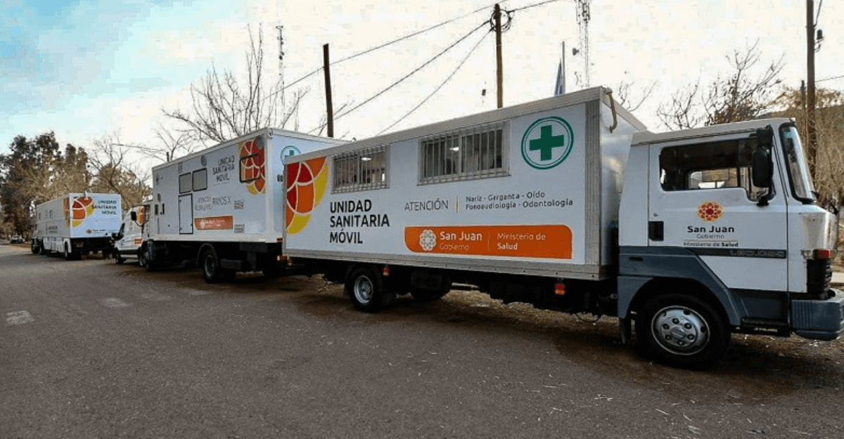 ¡Atención médica gratis en Pocito! Las Unidades Sanitarias Móviles llegan a La Rinconada ¡Atención médica gratis en Pocito! Las Unidades Sanitarias Móviles llegan a La Rinconada