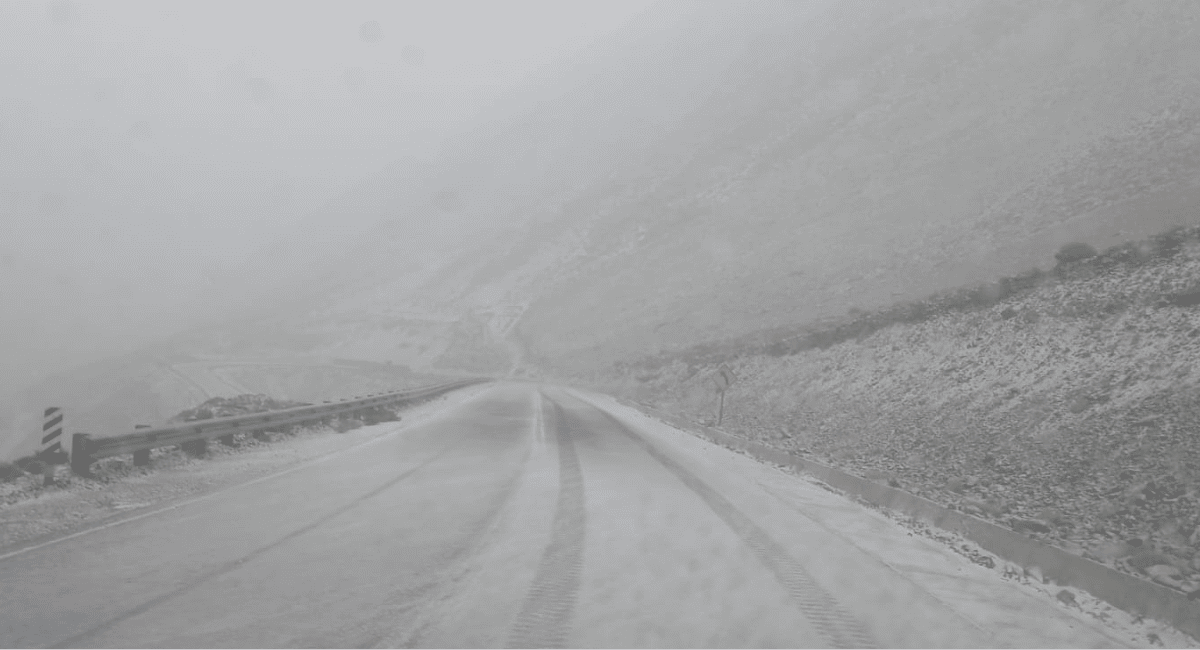 ¿Nieve cerca del Gran San Juan? Rige alerta meteorológico en 6 departamentos de la provincia