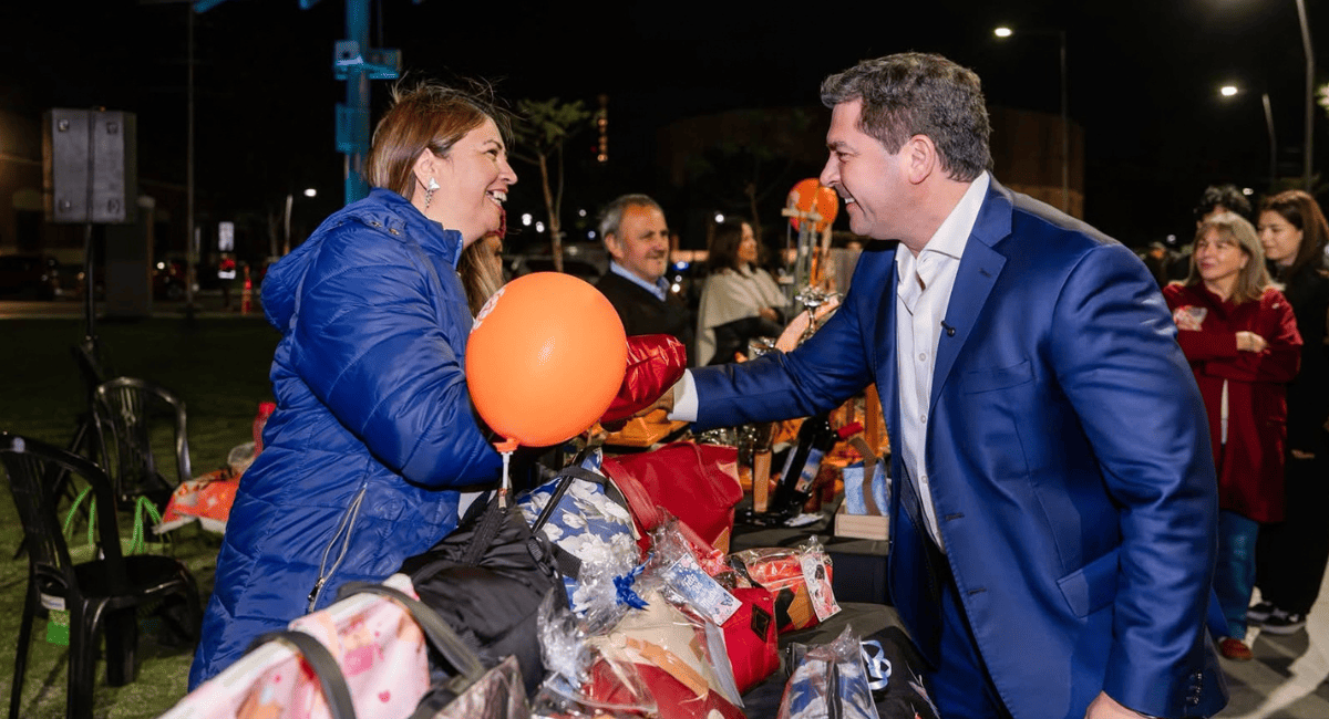 Orrego en la Expo Mamá: «Queremos fortalecer las oportunidades de trabajo de las familias»