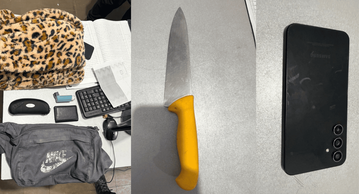 Rawson: con un cuchillo de carnicero asaltó a una mujer y a un joven en solo 5 minutos