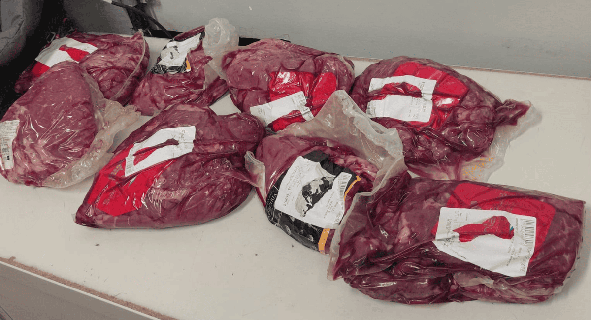 Rivadavia: usaban a una bebé para disimular, escondieron carne en la ropa y terminaron detenidos Rivadavia: usaban a una bebé para disimular, escondieron carne en la ropa y terminaron detenidos