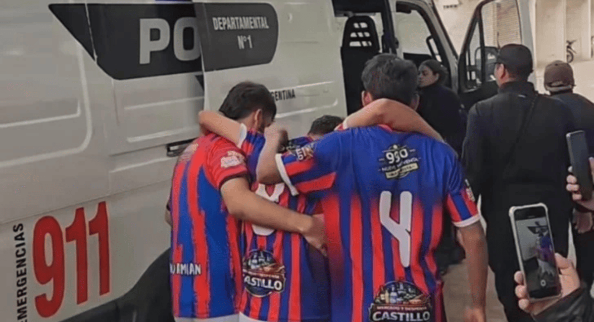 Violencia: un jugador de Unión San Damián fue hospitalizado tras recibir un proyectil en la cabeza Violencia: un jugador de Unión San Damián fue hospitalizado tras recibir un proyectil en la cabeza