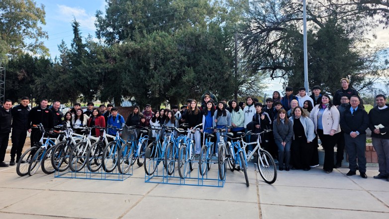 En el Servicio Penitenciario restauraron bicicletas para estudiantes de Jáchal