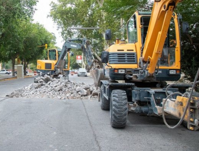 Avanzando con el Plan de 50 cuadras de pavimentación,ese viernes se realizará un nuevo corte de tránsito en la Capital.