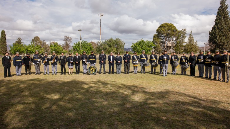 15ed29d07bdbae170ca89e71e2367818b0_L (1).jpg La banda de Música del Servicio Penitenciario celebró su primer aniversario