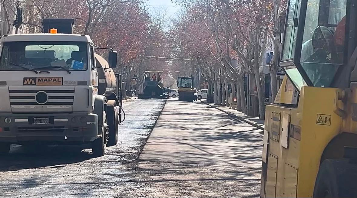 Avanza las obras del Plan 50 cuadras de Capital y habrá nuevos cortes de transito este miércoles.