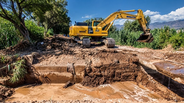 La Dirección Provincial de Vialidad llamó a licitación para reconstruir el puente de Calle 6 y Chacabuco, en Pocito, y recuperar la circulación en la zona.