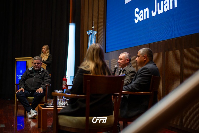 El vicegobernador de San Juan, Fabián Martín, acompañó dos importantes actividades vinculadas al desarrollo y fortalecimiento del fútbol provincial