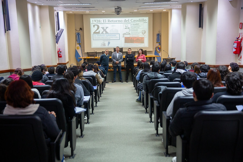 La Cámara de Diputados de San Juan recibió a estudiantes de primer año de la Licenciatura en Ciencias de la Comunicación de la Universidad Nacional de San Juan