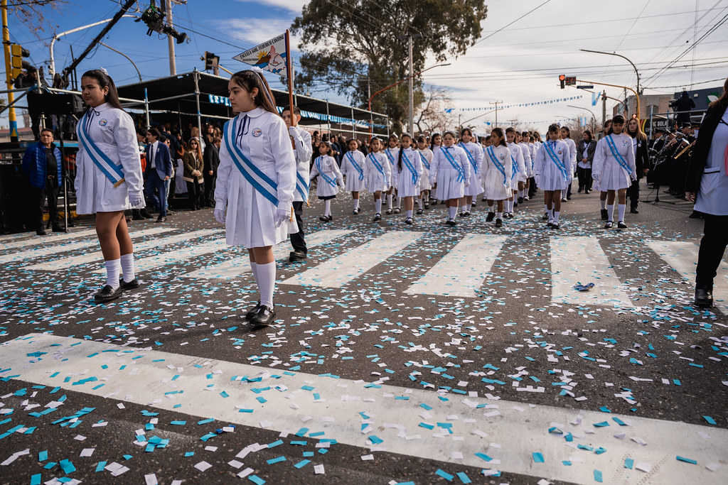 Más de 19.000 estudiantes protagonizaron los actos de lealtad a la Bandera en toda la provincia de San Juan
