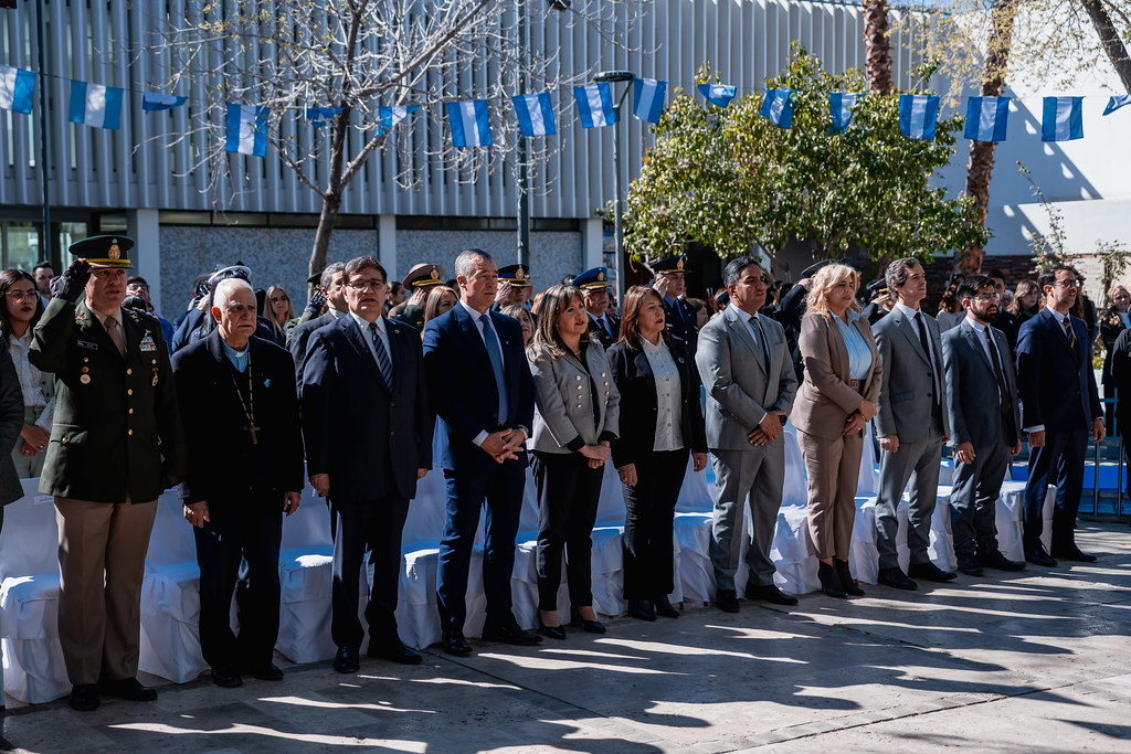 En el Museo y Biblioteca Casa Natal de Sarmiento se realizó  el acto central en homenaje a Domingo Faustino Sarmiento, al conmemorarse el 138° aniversario de su fallecimiento.