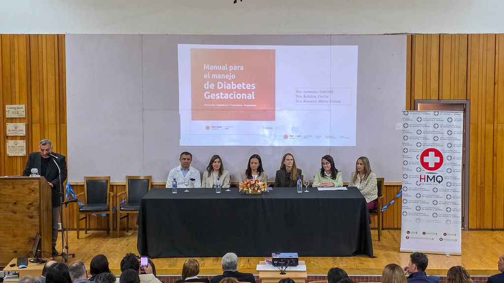 El Ministerio de Salud de la provincia, a través del Programa Sanjuanino de Diabetes (PRO.SA.DIA), llevó adelante una jornada de capacitación y presentó la segunda edición del manual destinado al manejo de la Diabetes Gestacional.