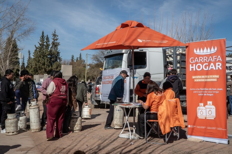 San Juan Cerca suma la Garrafa Hogar para las familias de 25 de Mayo en el operativo que  será el viernes 4 de septiembre.