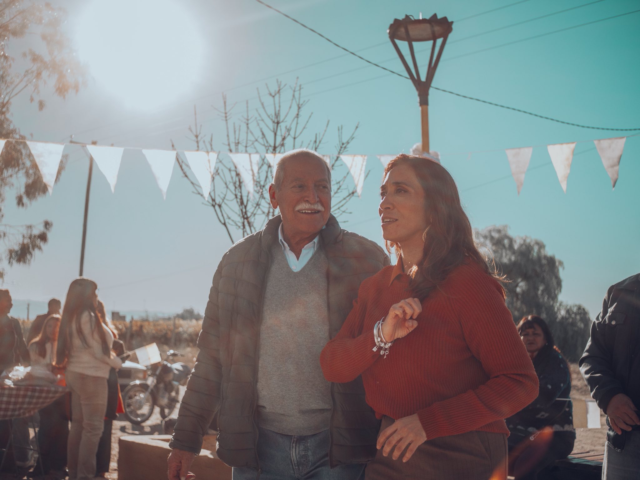 La intendenta de Caucete,Romina Rosas, participó en La Puntilla,de otra muestra  de fe que volvió a reunirse como pueblo.