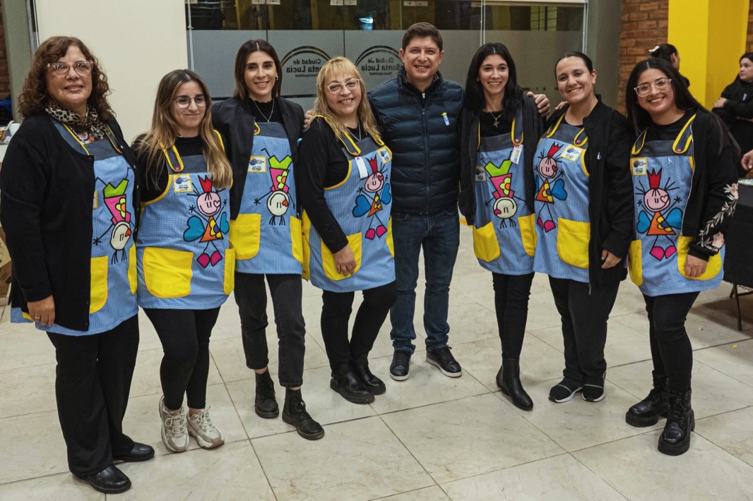 La gestión del intendente Juan Jose Orrego,de Santa Lucia, continua acompañando a quienes educan y cuidan a los  niños del departamento.