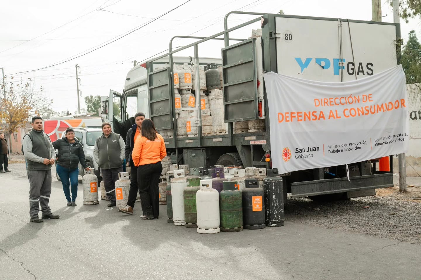 Este miércoles llega el programa Garrafa Hogar al departamento de 9 de Julio.