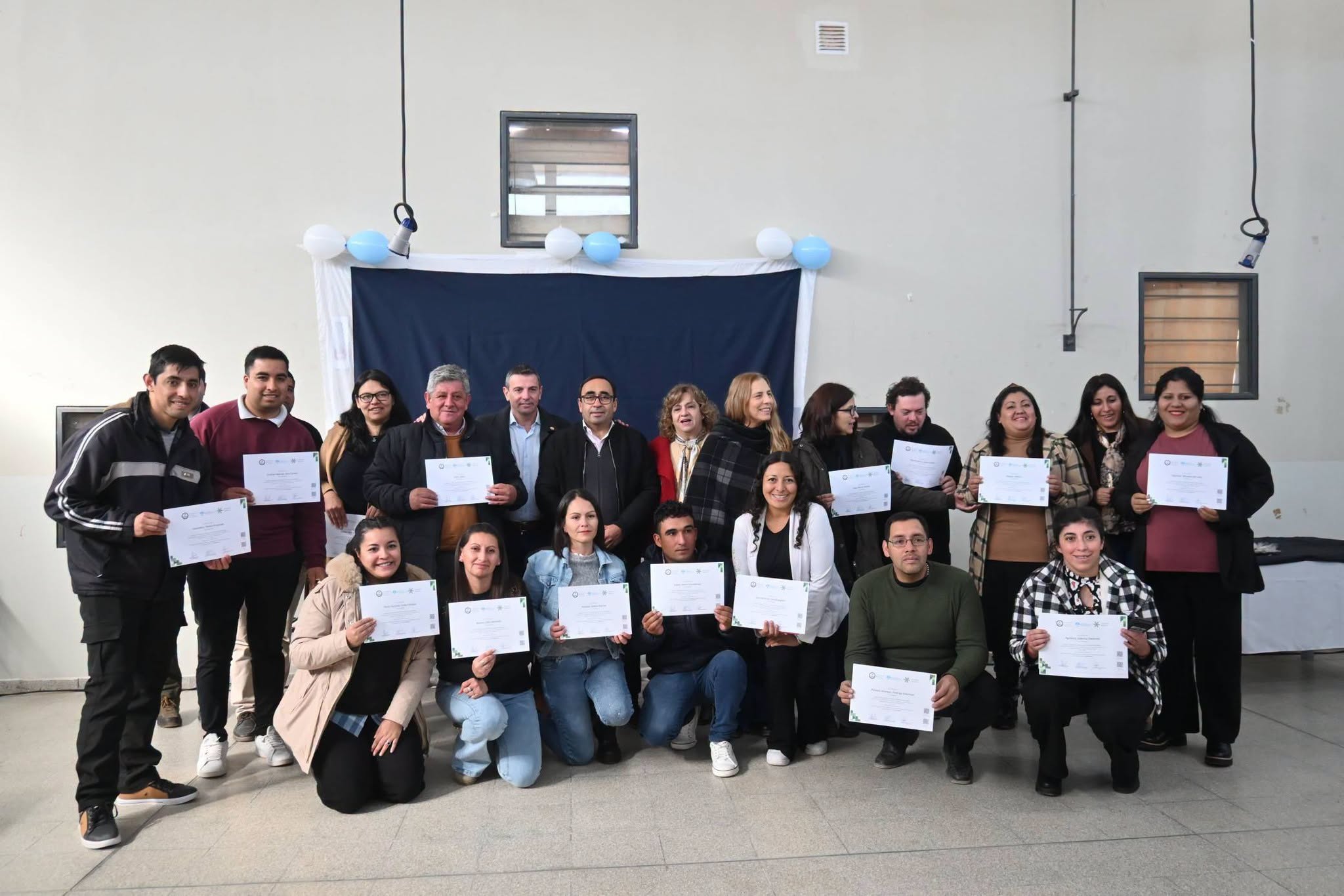 En la Escuela Agrotécnica Cornelio Saavedra de Iglesia, se realizó el acto de entrega de certificados de la Diplomatura de Extensión en Huerta Agroecológica
