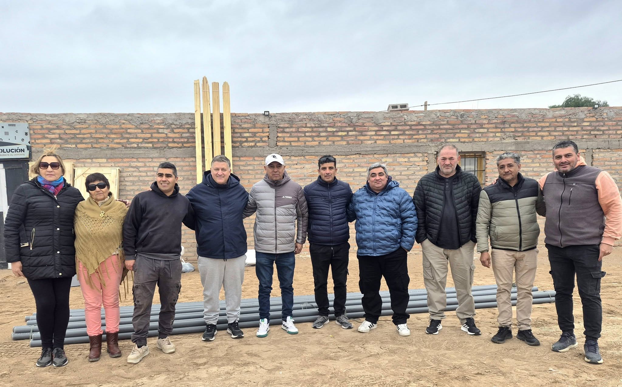 El intendente, Rodolfo Jalife,  realizó la entrega de un aporte institucional al Club Social y Deportivo El Encón.