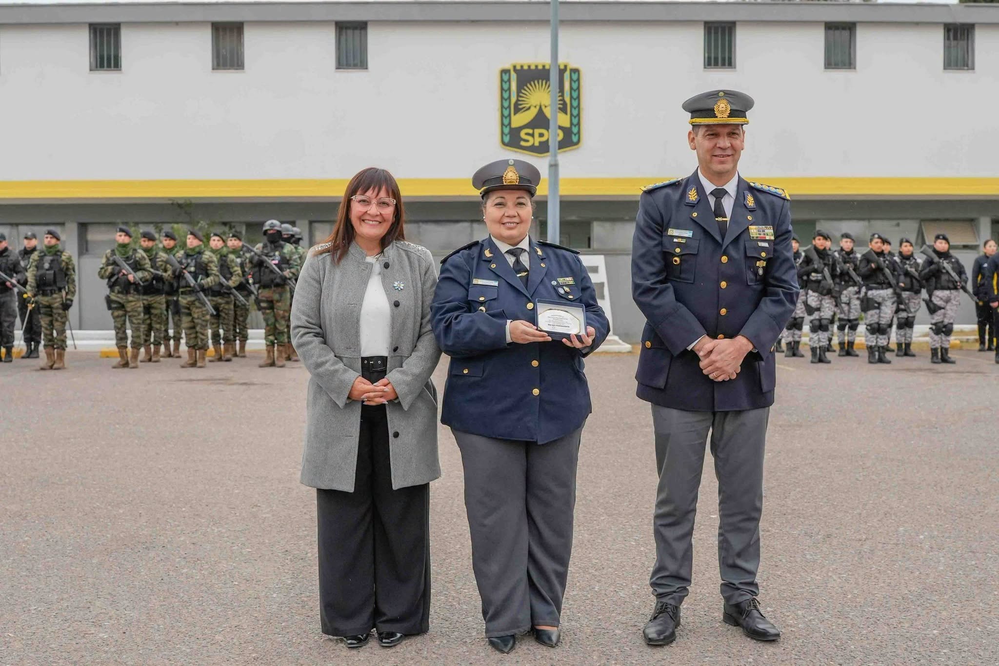 En el Dia del Agente Penitenciario,la intendenta de Chimbas,Daniela Rodríguez, destaco la labor que llevan a cabo día a día.