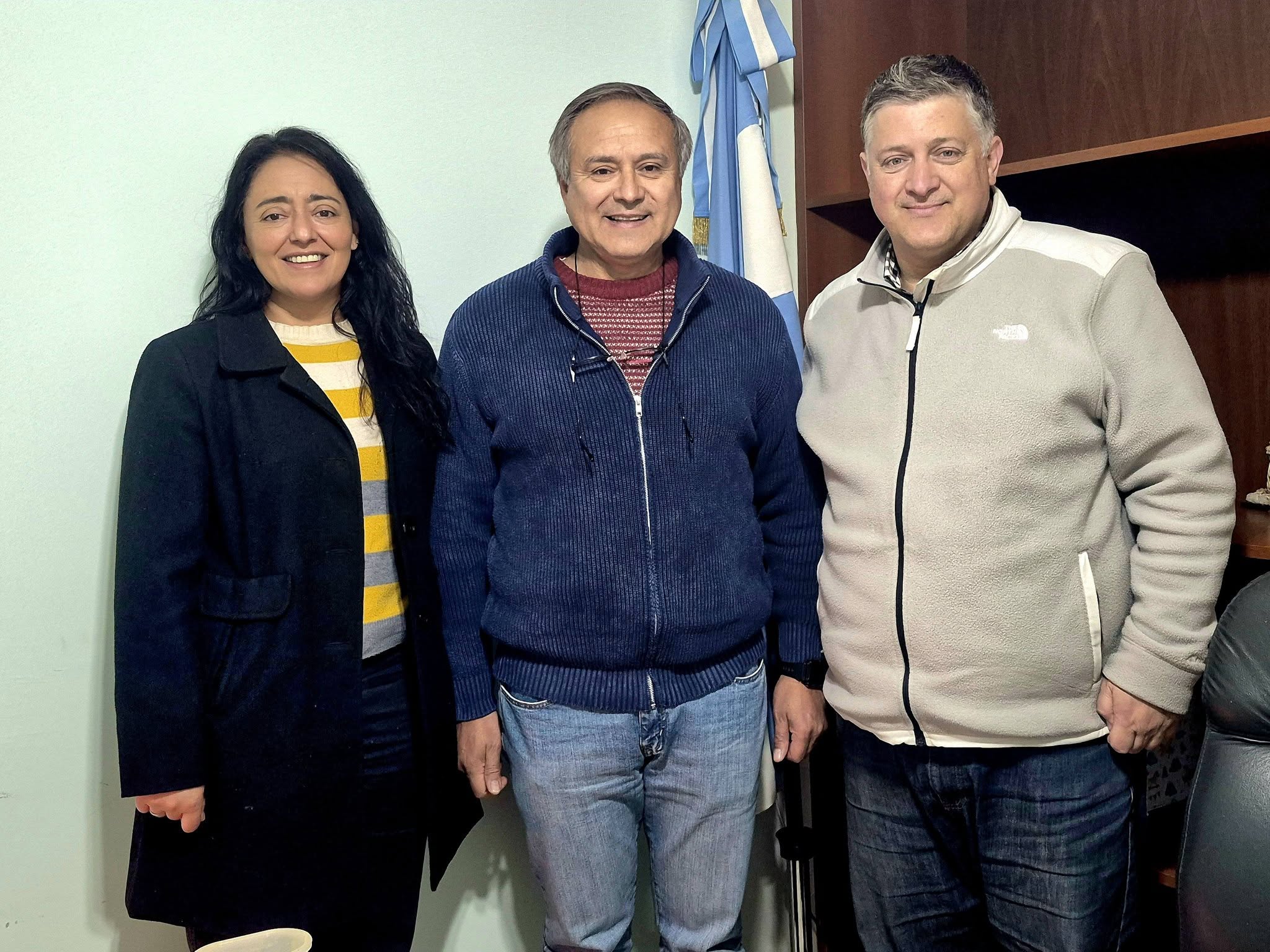 El intendente Rodolfo Jalife mantuvo una importante reunión con el director de la Escuela Segundino Navarro