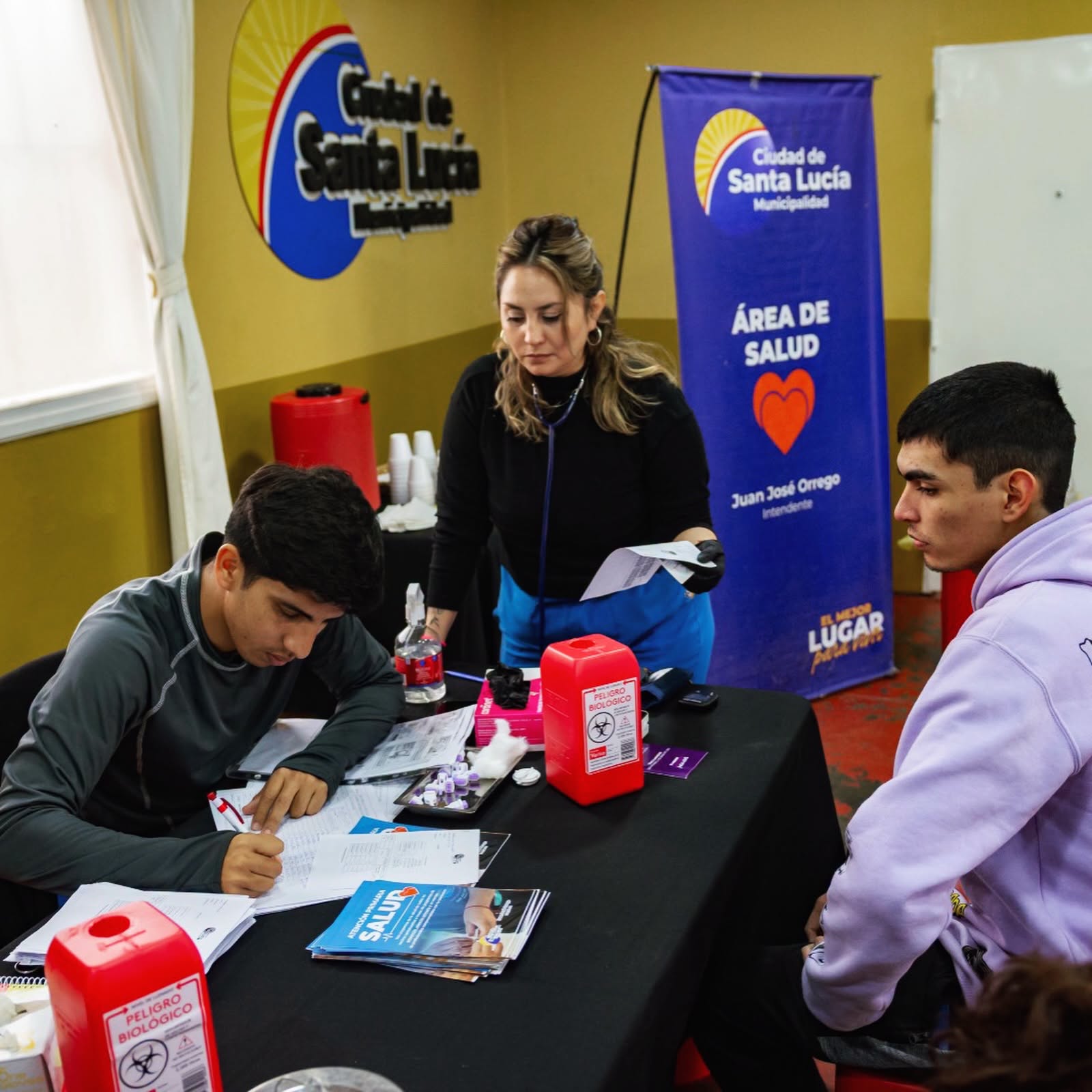 La Muni en tu Barrio llega con un nuevo operativo a Santa Lucia.
