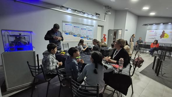Con el Laboratorio del Viento Ullum cerro una nueva edición de Vacaciones en la Usina