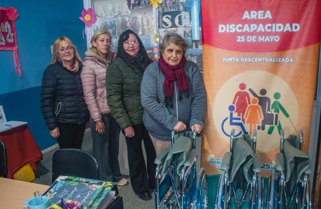La municipalidad de 25 de Mayo con nuevas adquisiciones fortalece el banco ortopédico municipal