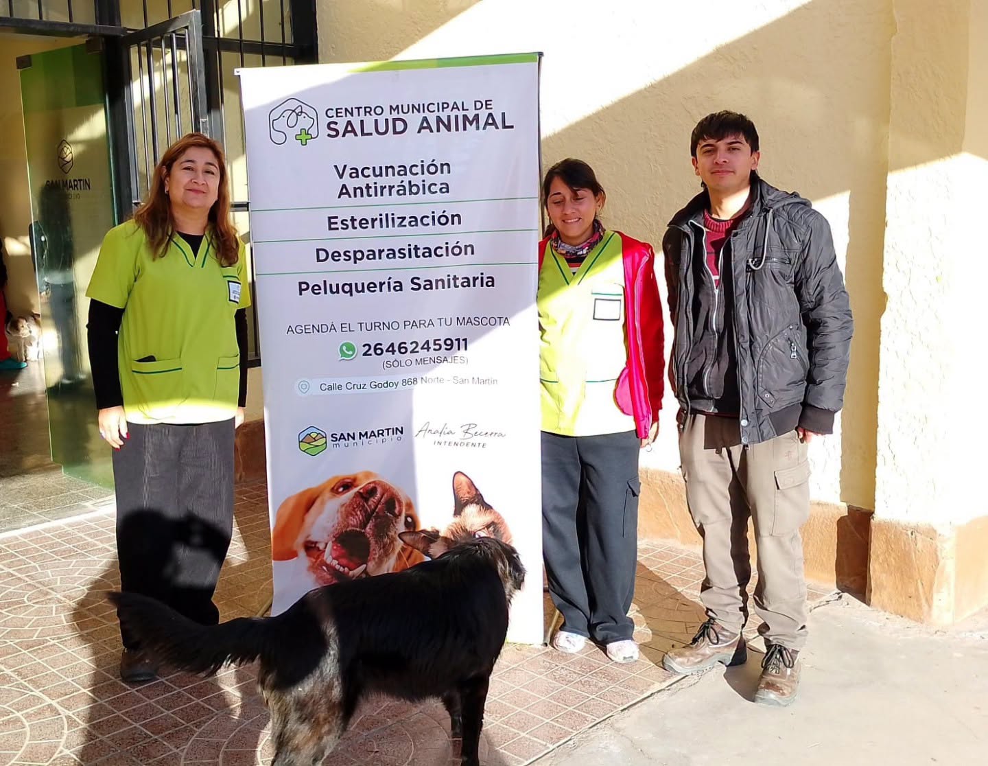 San Martín realizará un nuevo Operativo de Salud Animal en Villa Dominguito