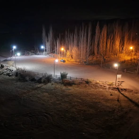 El municipio de Calingasta sumo un nuevo Punto de Encuentro en el Sur de Barreal.