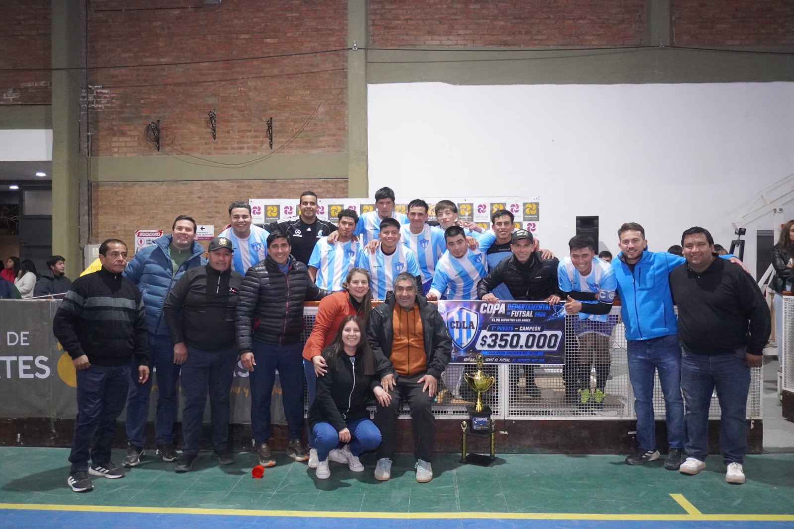 El deporte volvió a unir a Calingasta en una gran final que convocó a más de 600 personas
