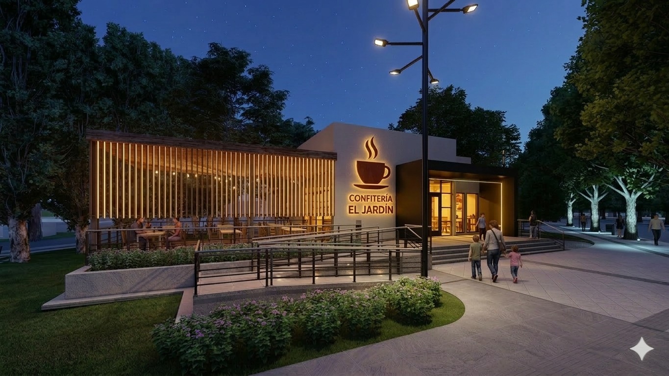 Llega la etapa final del Master Plan Parque de Mayo y  un nuevo paseo gastronómico completará la transformación