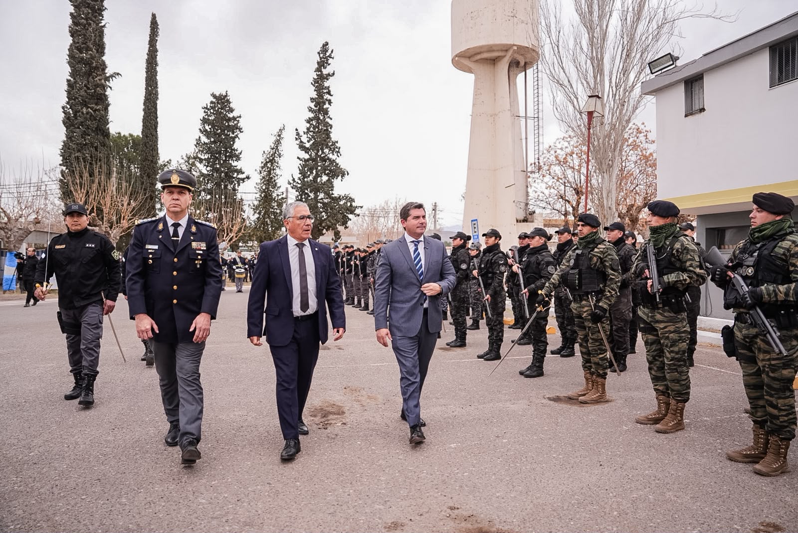 En el Día del Agente Penitenciario,Orrego encabezó el acto y destacó el compromiso de quienes trabajan por la seguridad