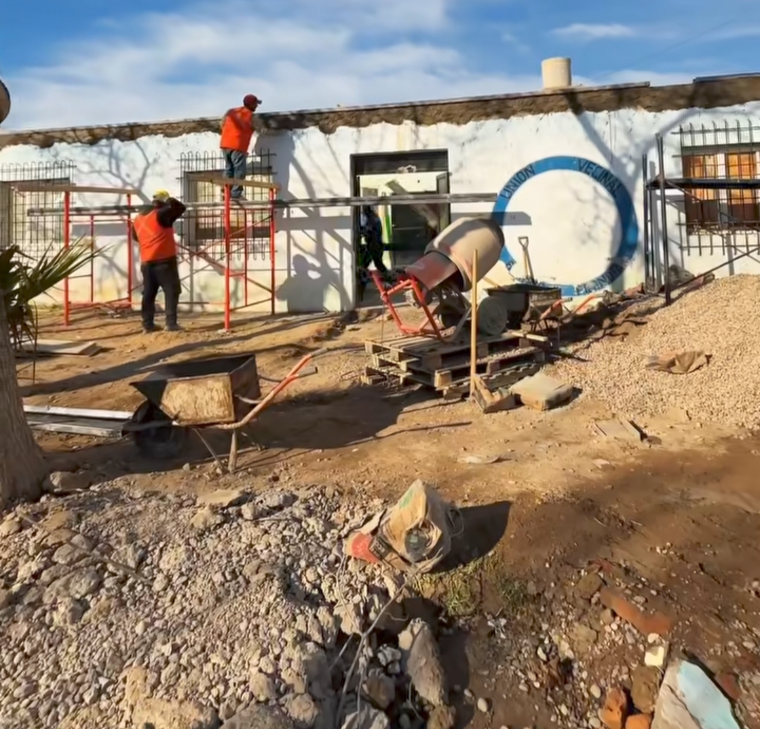 Un nuevo espacio   vuelve a cobrar vida para el encuentro de los vecinos de Rivadavia.