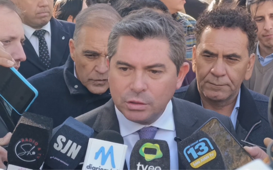 Orrego  confirmó que con parte del acuerdo con Vicuña,se ejecutara las obras sobre  Ruta 40 Norte, entre otras obras