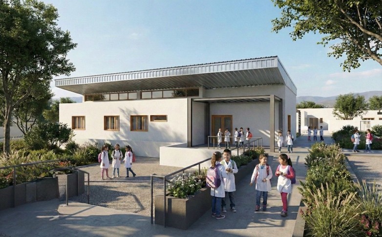 La Escuela Albergue Domingo French sumará espacios y mejores condiciones para la comunidad de Las Lagunas