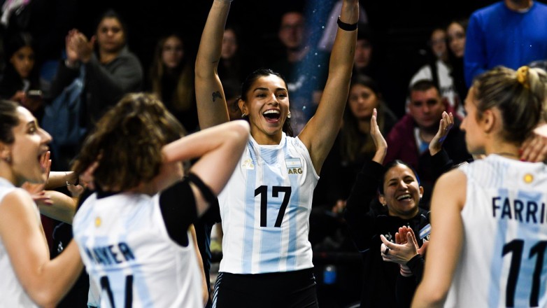 Las Panteras ya están en San Juan para disputar el Triangular Internacional de Vóley