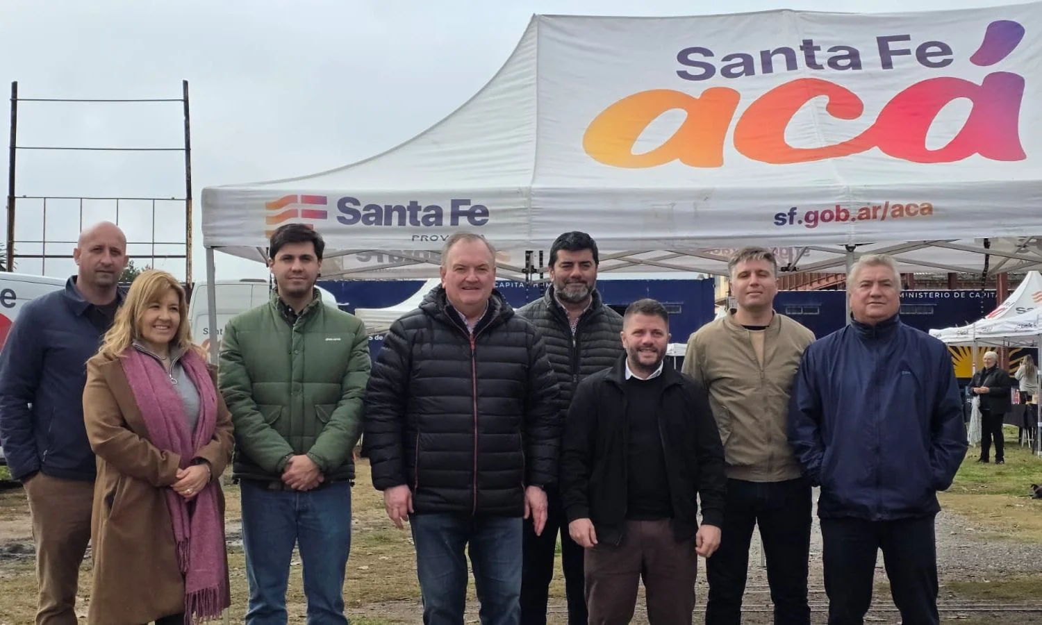 Agenda federal en San Cristóbal: Michlig y Cándido supervisaron obras viales, mejoras deportivas y un megaoperativo social