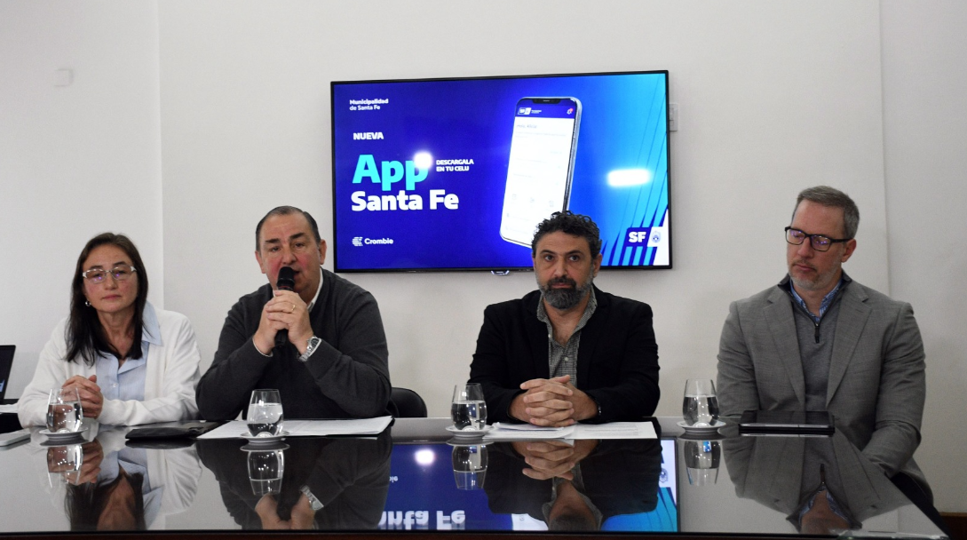 Municipalidad de Santa Fe presentó «La Muni en tu Celu», una app para gestionar trámites desde el celular