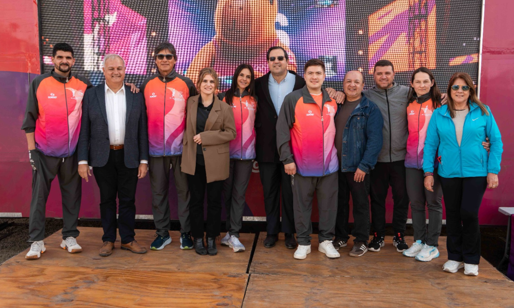 El Fuego Suramericano encendió la pasión deportiva en Avellaneda y Reconquista