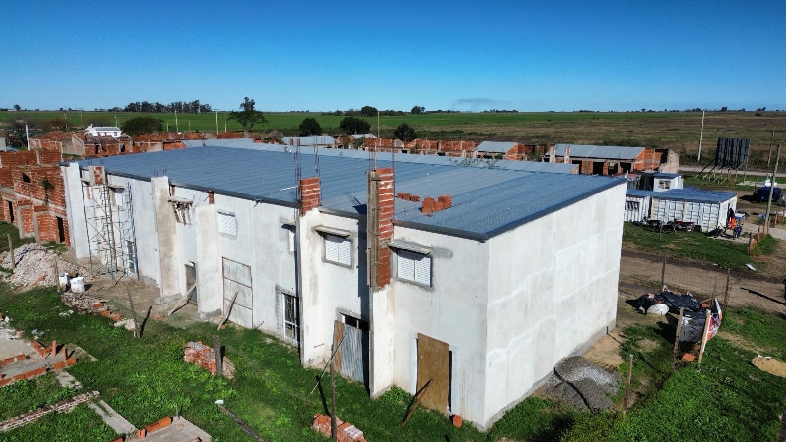 San Justo: la Provincia reactivó la construcción de nueve viviendas paralizadas desde 2022