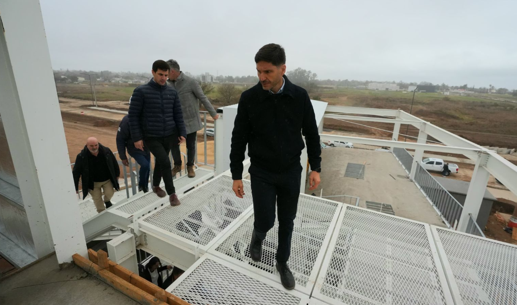 Rafaela se prepara para los Juegos Suramericanos 2026: Pullaro supervisó obras que ya superan el 90 % de avance