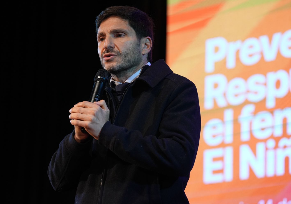 El Niño: Pullaro presentó el plan hídrico y anunció un fondo de .000 millones para emergencias
