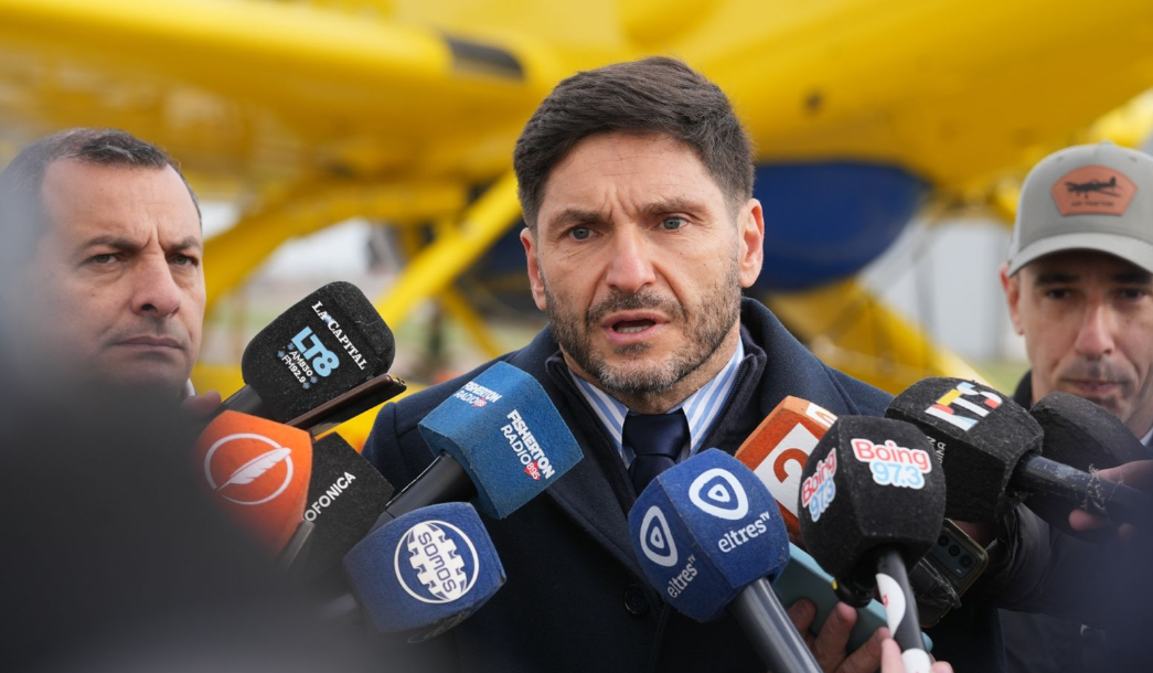 Pullaro: “Hoy le podemos decir a los santafesinos que tenemos una flota aérea preparada para combatir incendios”