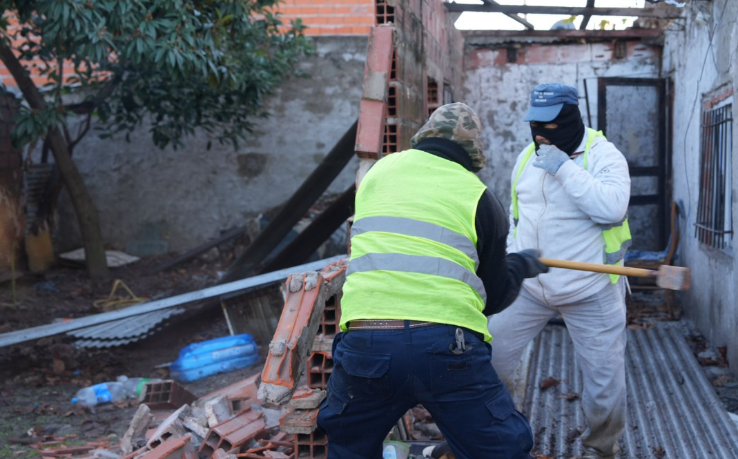 Rosario: derribaron tres nuevos búnkeres y ya son 129 los inactivados por la Ley de Microtráfico