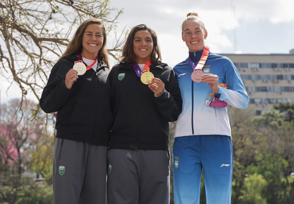 Parque del Sur: Romina Imwinkelried conquistó la primera medalla para Argentina en los Juegos Suramericanos 2026