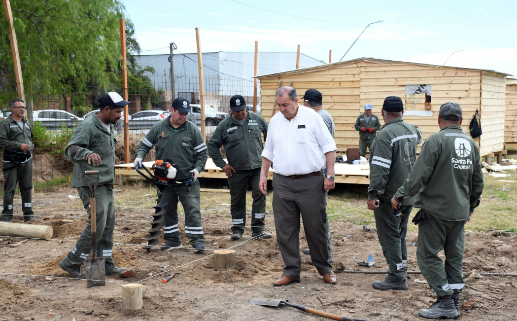 Prevención ante la crecida: Poletti habilitó el primer Centro Integral de Asistencia y ya refugia a familias evacuadas